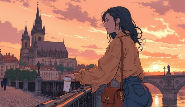 SeaArtの実プロンプトで再現テストしたプラハの美少女イラスト