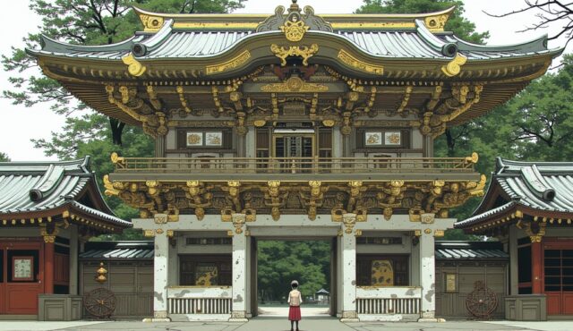 FLUX+LoRAで実在の社寺をイラスト化|Wikimedia PD参照の手順